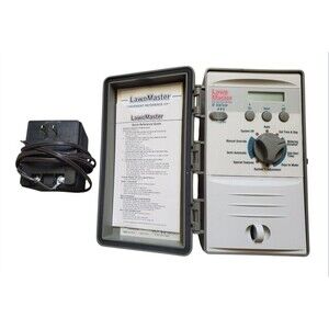 Lawnmaster Irrigation Sprinkler Controller Timer 9 Valve w Power Cord & Manual